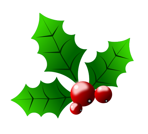 Free christmas clip art holly free clipart images 3