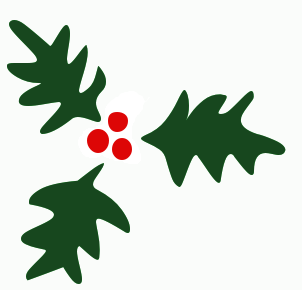 Free christmas clip art holly free clipart images 8