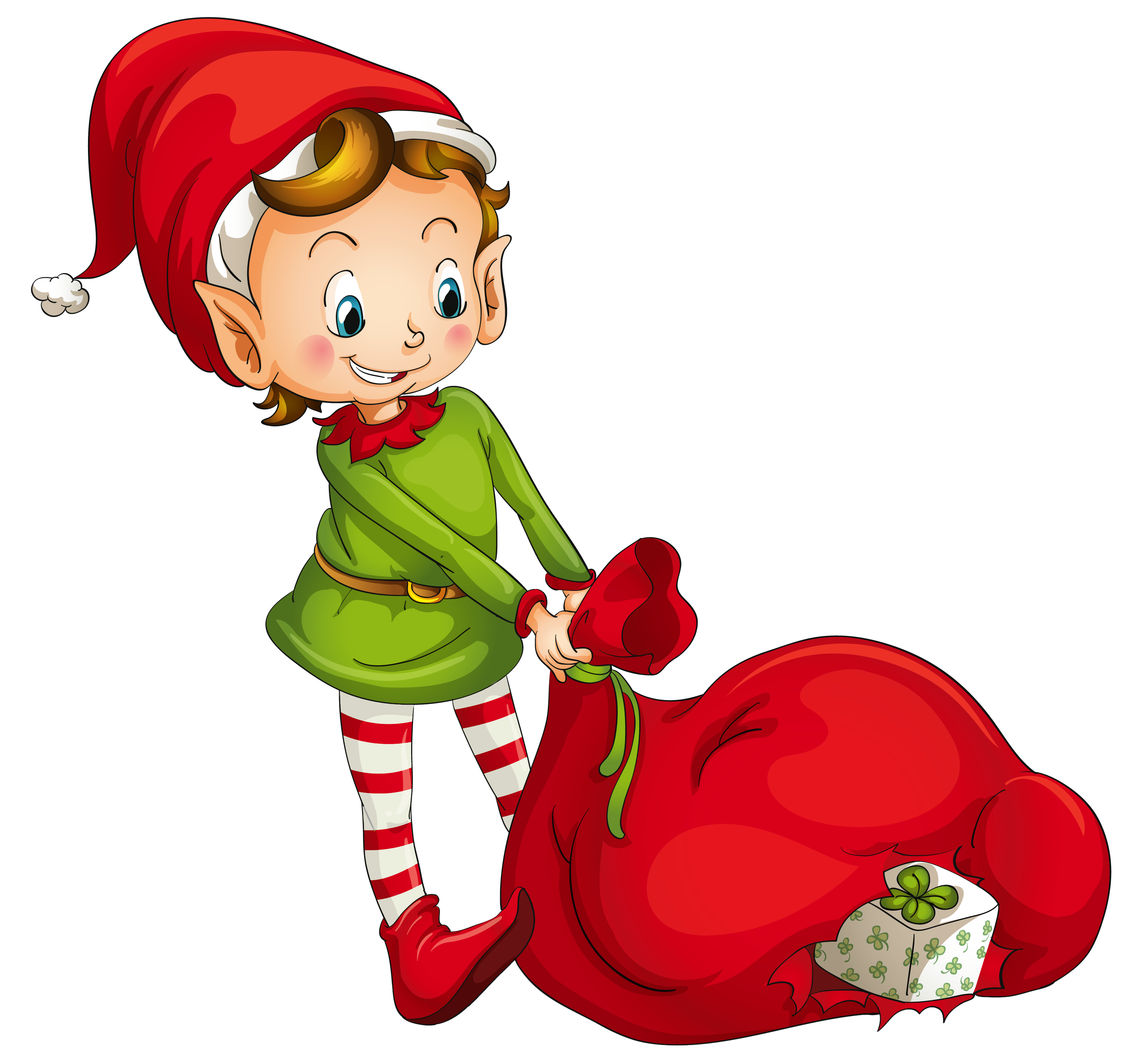 Free christmas elf clipart the cliparts 2