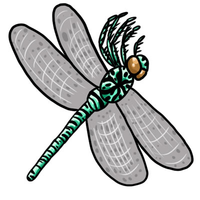 Free dragonfly clip art clipart cliparts for you clipartix