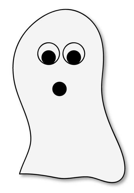 Free ghost clip art and printable booed signs just for you