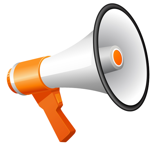 Free megaphone clipart the cliparts