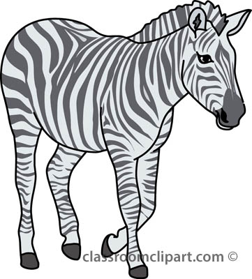 Free zebra clipart clip art pictures graphics illustrations 3