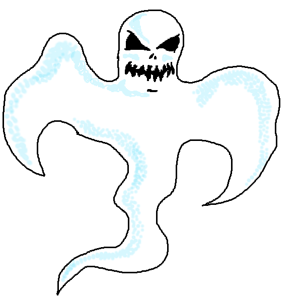 Ghost free to use cliparts