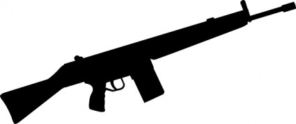 Gun clipart black and white free clipart images