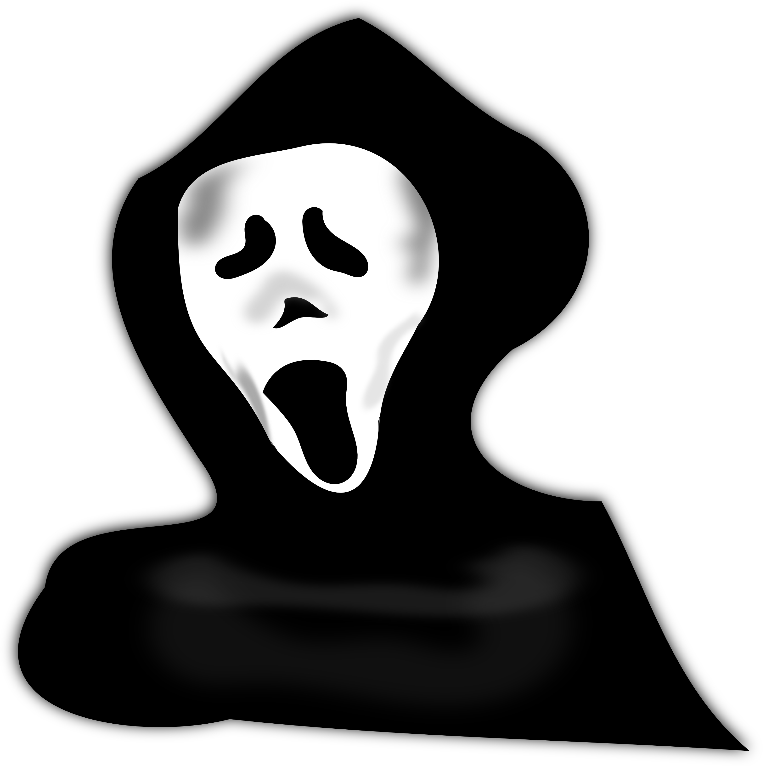 Halloween ghost clipart 2 image 2