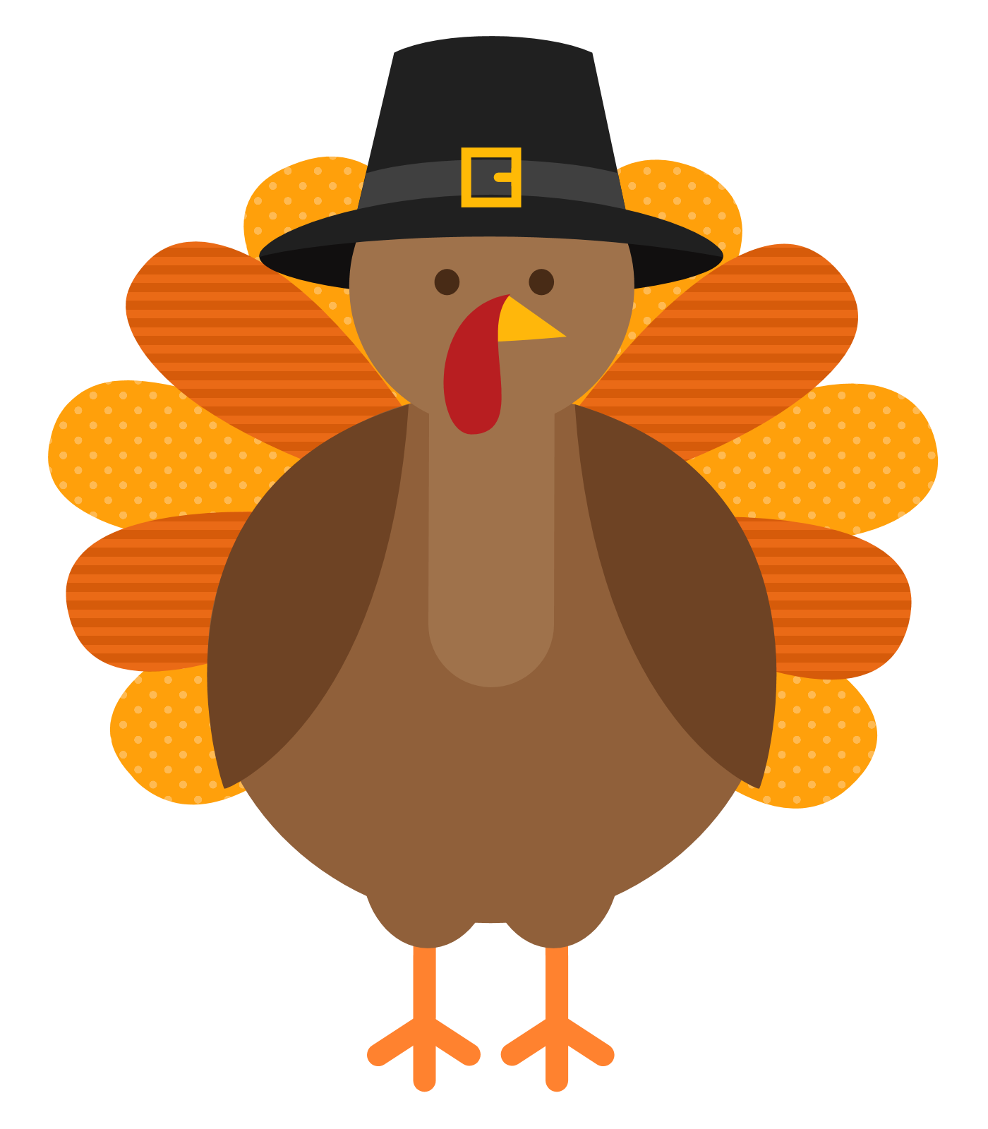 Happy thanksgiving turkey clipart clipart kid