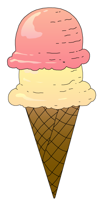 Ice cream cone clip art vanilla ice cream cake clipart clipart kid