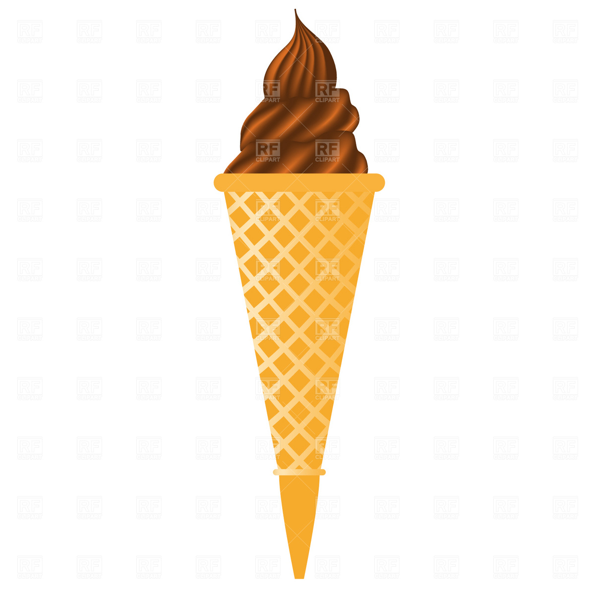 Ice cream cone empty ice creamne clip art 2