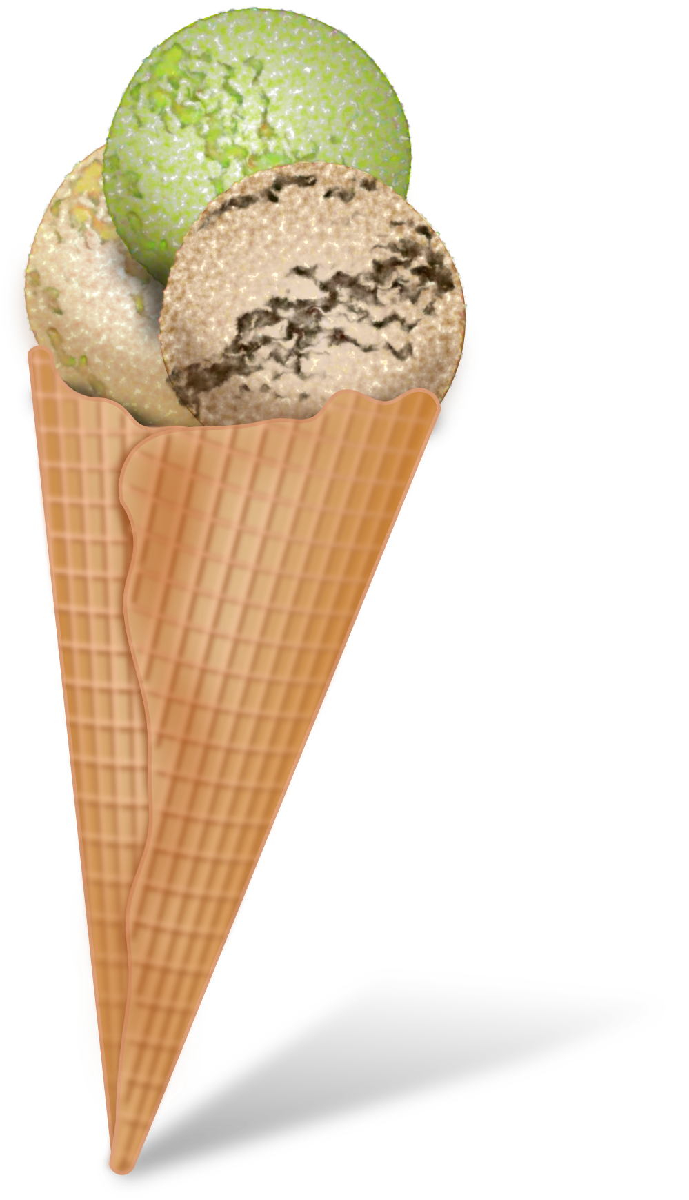 Ice cream cone ice creamne clip art summer clipart ice image 3 7