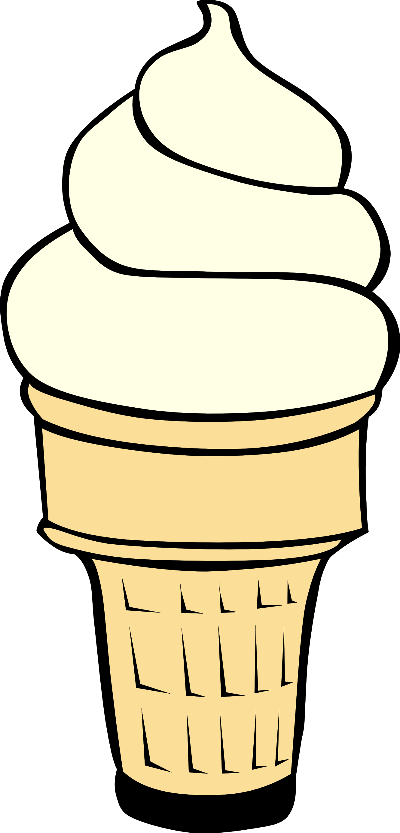 Ice cream cone ice creamne clipart clipart kid 2