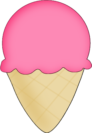 Ice cream cone pink ice creamne clip art pink ice creamne image