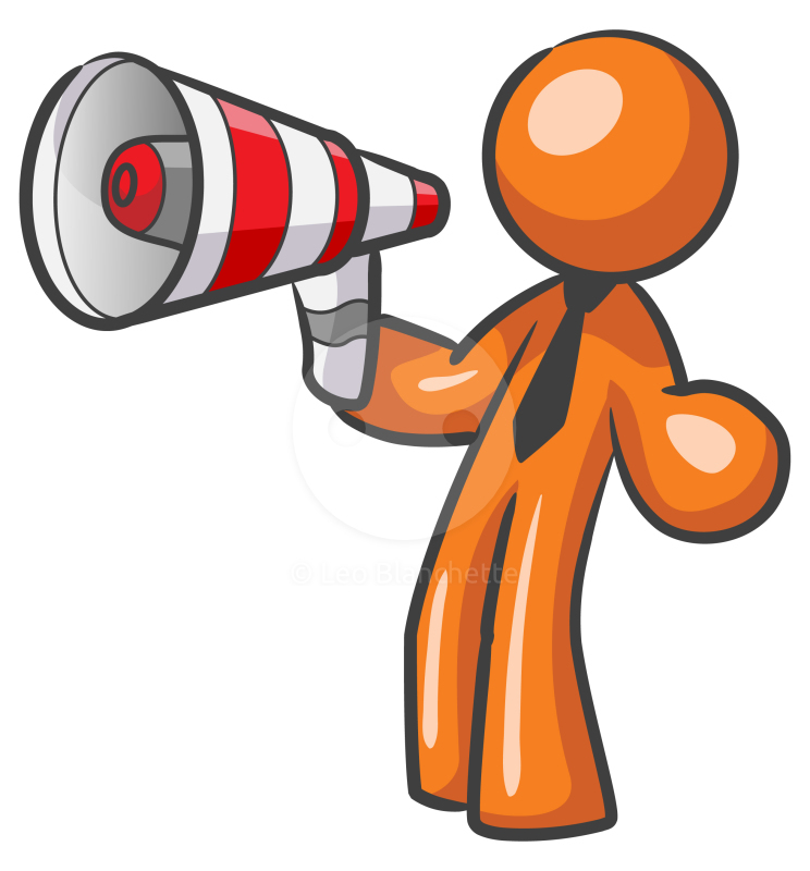 Image of advertising clipart 1 megaphone clipart free