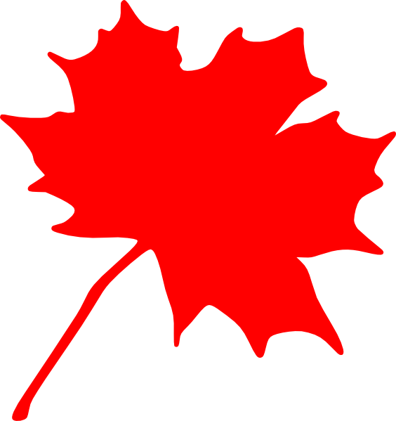 Leaves maple leaf outline clipart clipart kid