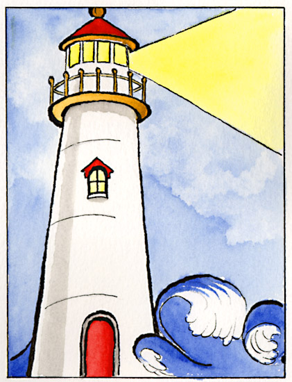Lighthouse clip art vector lighthouse graphics image 7 2 clipartix