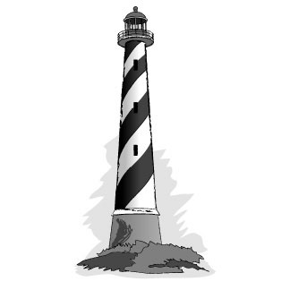 Lighthouse silhouette clip art free lighthouse clipart 2