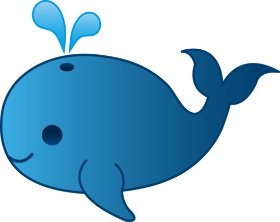 Little blue whale clip art free clip art pictures