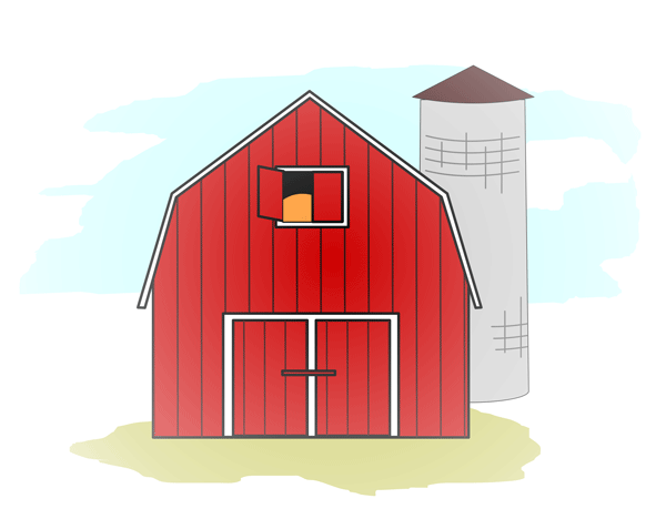 Red barn clipart clipart kid 2