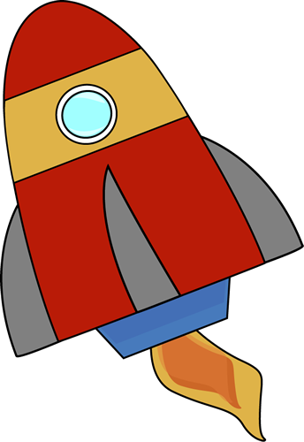 Red rocket clipart clipart kid