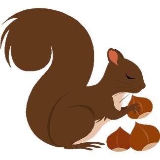 Squirrel clipart free clipart images 5