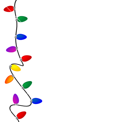 String of christmas lights clipart free clipart 2