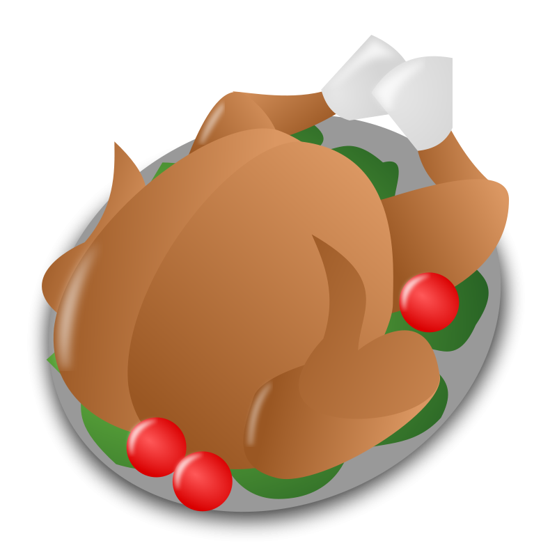 Thanksgiving turkey cooked turkey clipart free clipart images