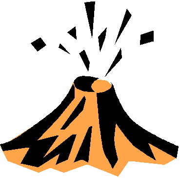 Volcano clipart black and white free clipart images