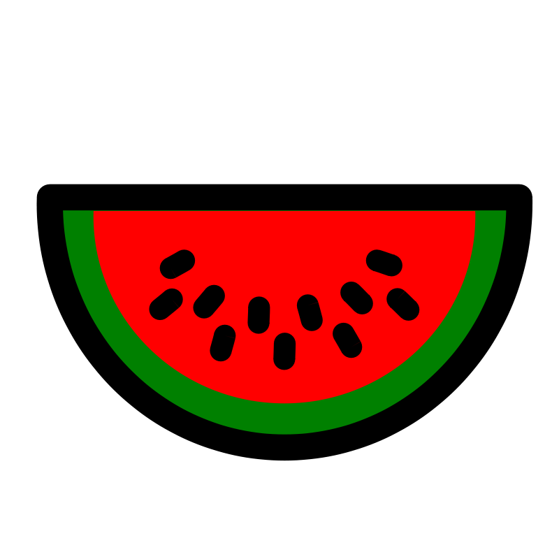 Watermelon clip art clipartcow clipartix