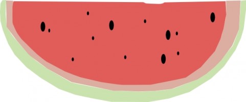 Watermelon clip art free vector in encapsulated postscript