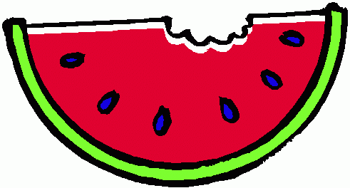 Watermelon clipart black and white free clipart 2