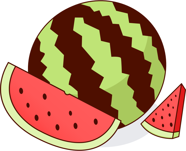 Watermelon free to use clipart