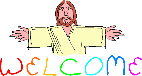 Welcoming jesus clipart