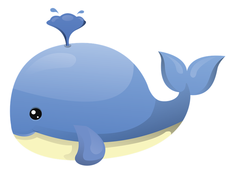 Whale free to use cliparts