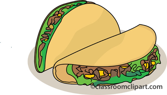 Animated taco clipart clipart kid