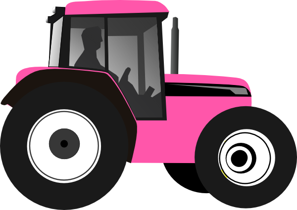 Back view of a tractor clipart clipart kid