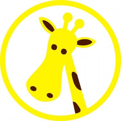 Cartoon giraffe clip art free vector in open office drawing svg 2
