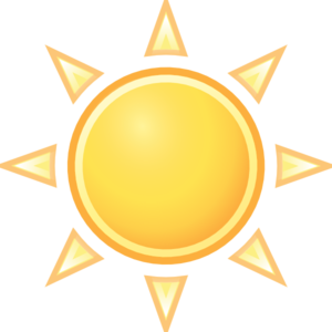 Clear day weather clipart