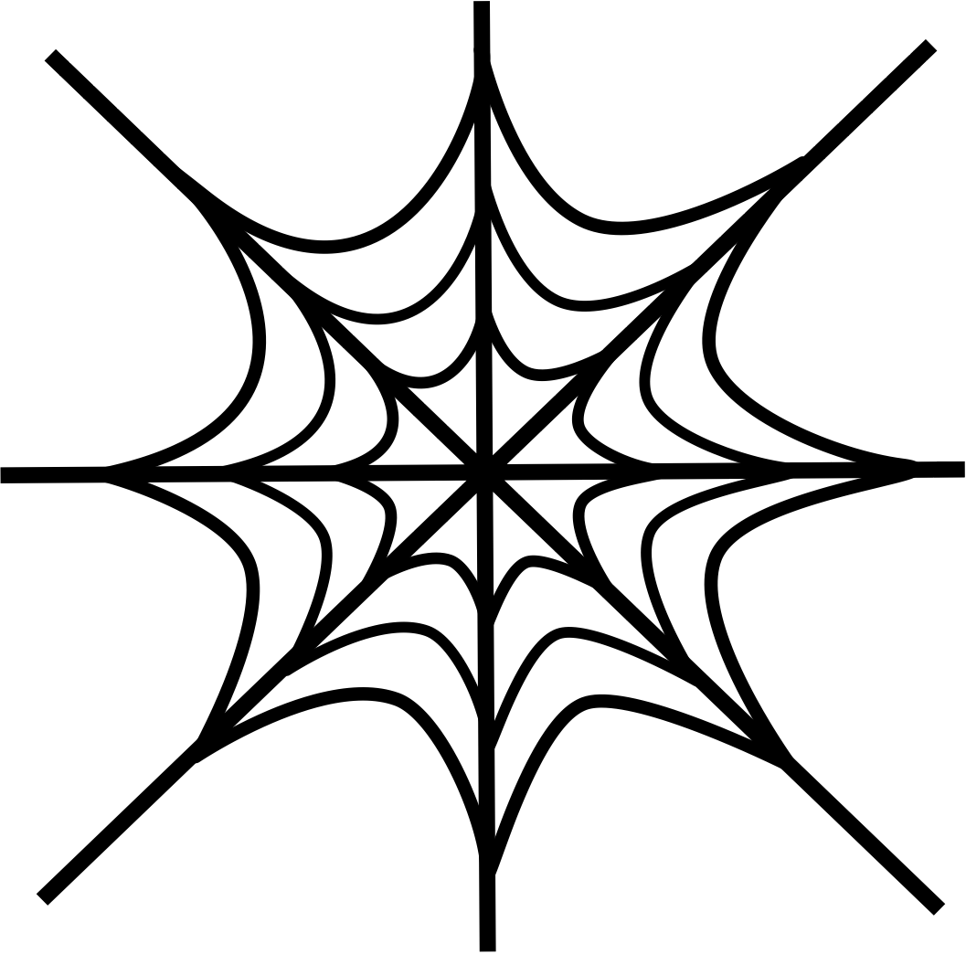 Clip art spider web clipart