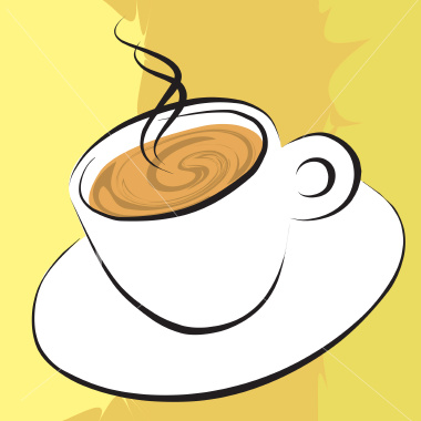 Coffee cup moving clipart
