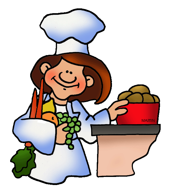 Cooking clipart black and white free images 2