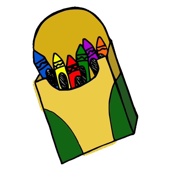 Crayon clipart free clipart images