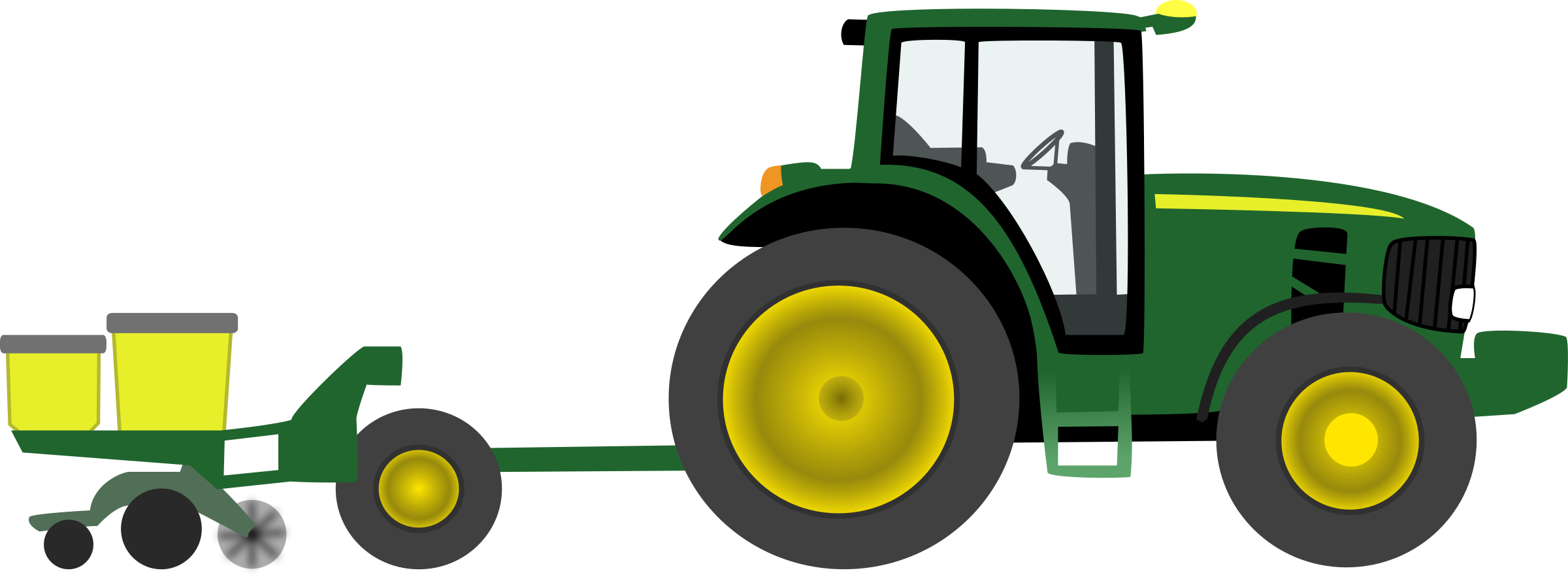 Farm tractor clipart clipart kid