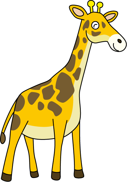 Free giraffe clipart clipart kid