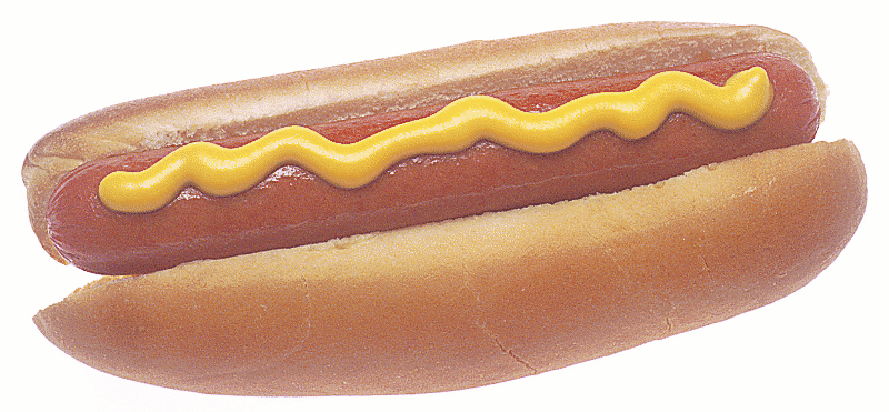 Free hot dog clipart clip art image 8 of
