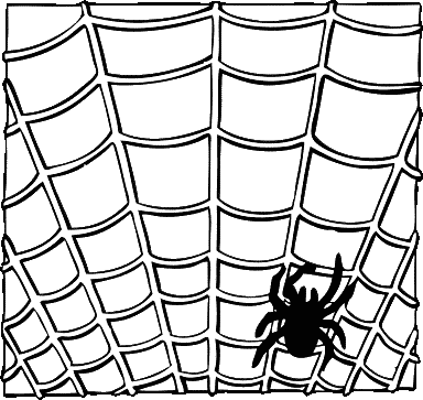 Free spider web clipart public domain halloween clip art images