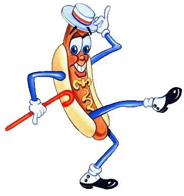 Funny hot dog clipart kid 2