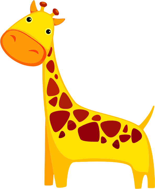 Giraffe free to use cliparts