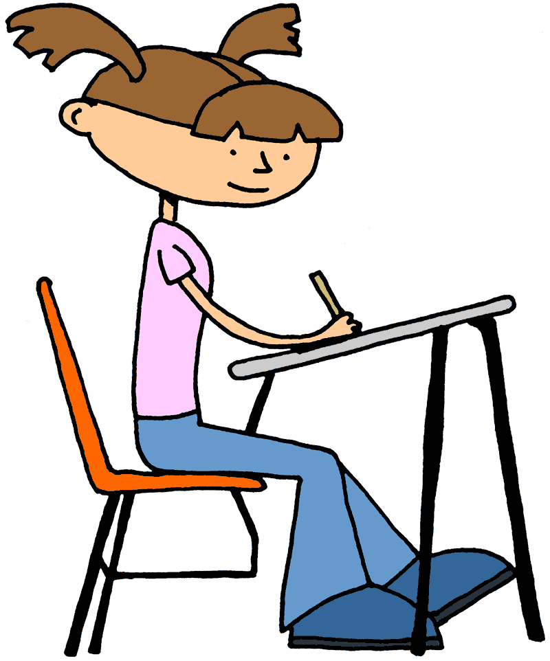 Girl student clipart free images 4