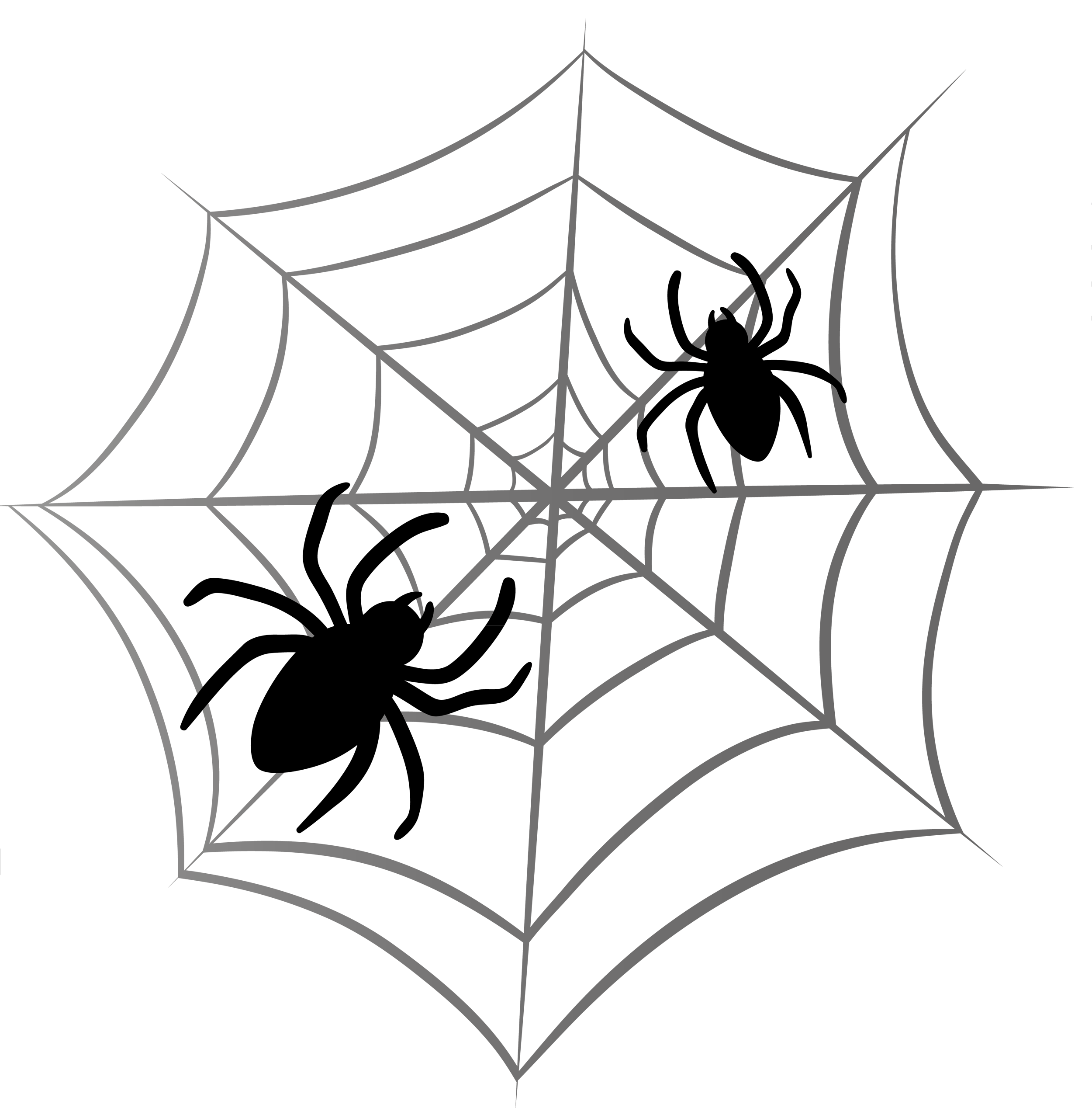 Halloween spider web clipart clipart kid 3