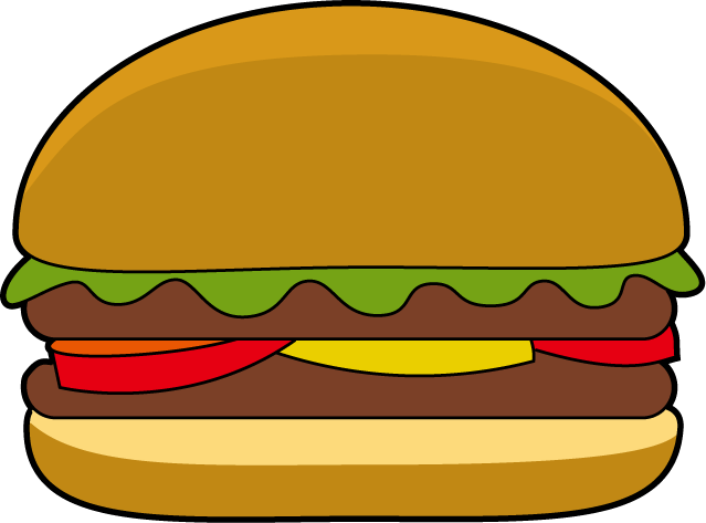 Hamburger burger clipart clipart kid 3